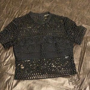 Lace crop top